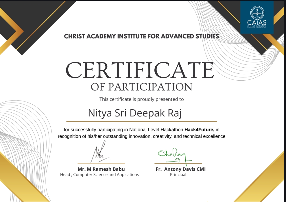 Hackathon Participation